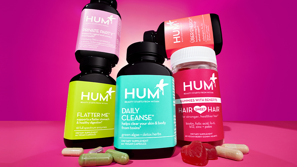 HUM Nutrition Vitamins for Skin, Body & Mood